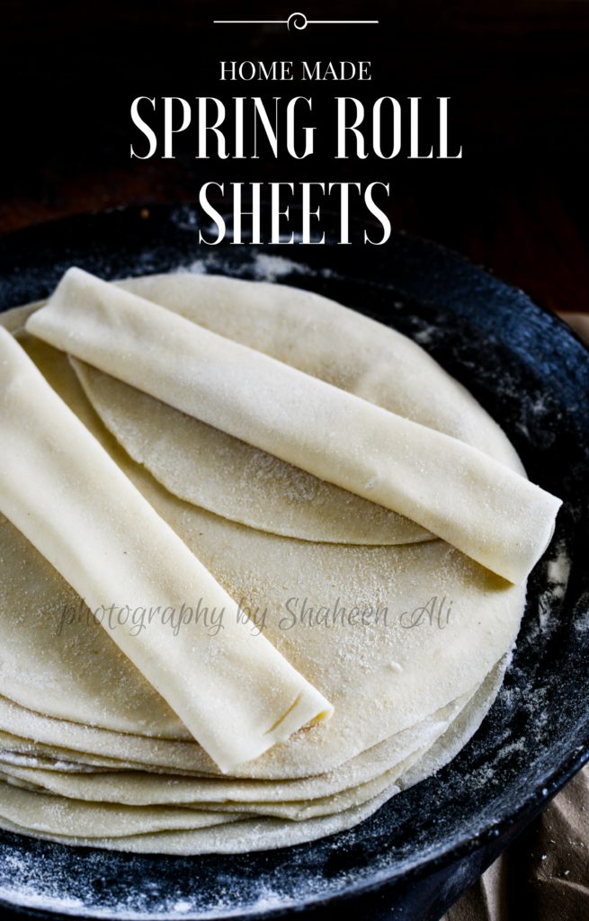 Homemade Spring Roll Wrapper Recipe by Archana's Kitchen