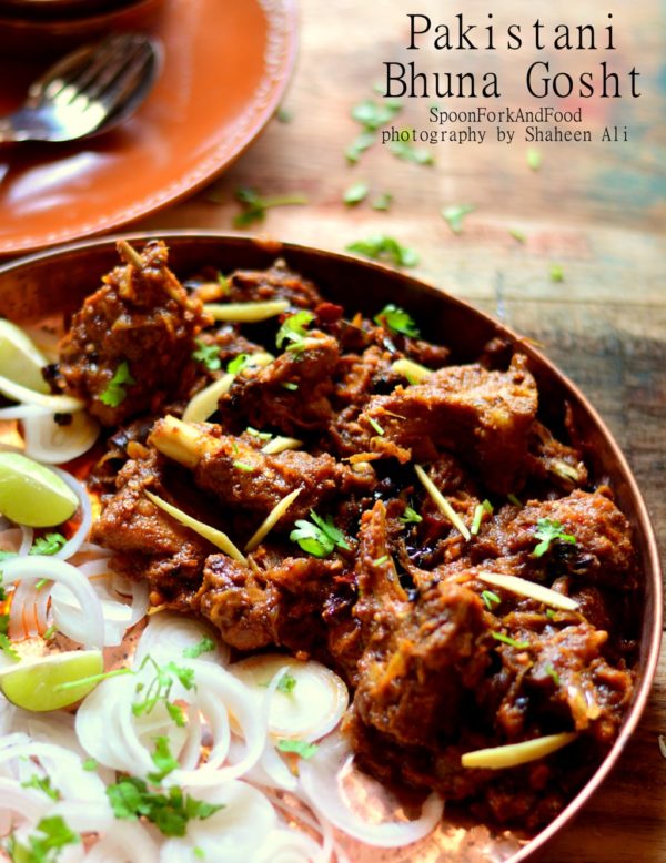 Pakistani Bhuna Gosht29091 • Spoon Fork And Food