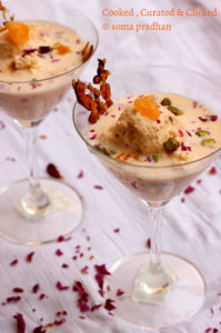 Orange Rasmalai