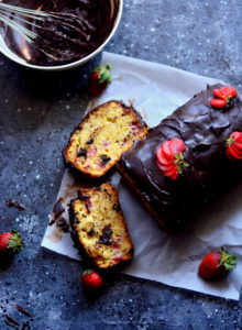 Chocolate Covered Strawberry Cake