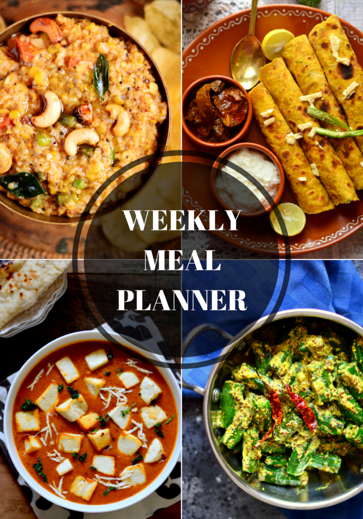 Weekly Breakfast, Lunch & Dinner Recipe Ideas - Meal Planner