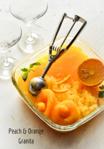 Peach & Orange Granita