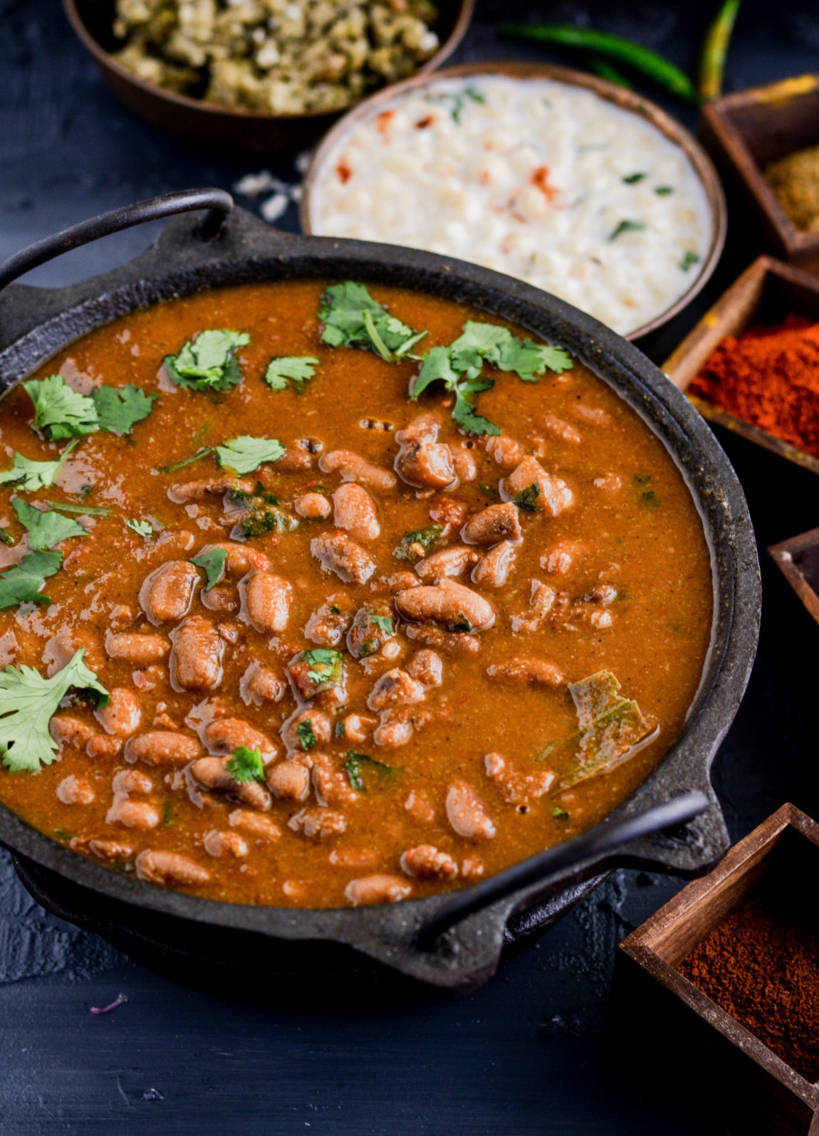 Rajma Masala / Red Kidney Bean Curry - North Indian Recipe